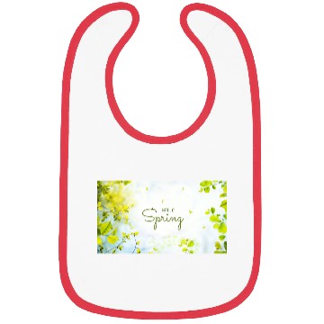 Discover Hello Spring – Nature’s Gentle Awakening Bibs
