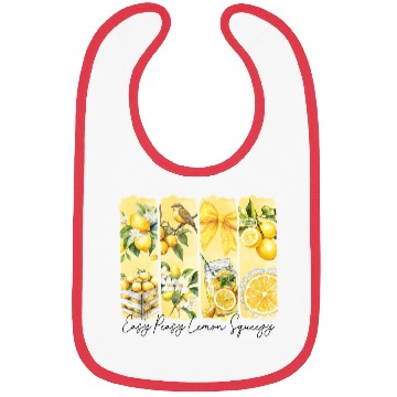 Discover Summer Lemon Easy Peasy Bibs