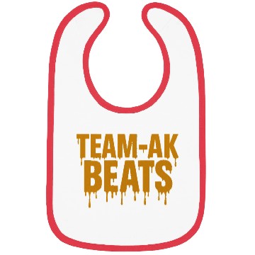 Discover Yellow TEAM-AK BEATS Logo Bibs