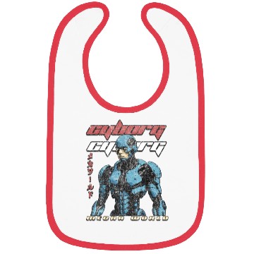 Discover Retro Future Cyborg Vintage Bibs