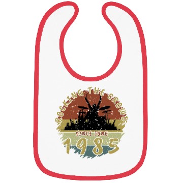 Discover 40th Birthday Rocking the crowd DRM 06/1985 Bibs