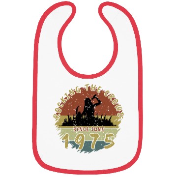 Discover 50th Birthday Rocking the crowd SNG 06/1975 Bibs