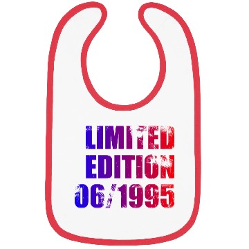 Discover 30th birthday Limited Edition 06/1995 Bibs
