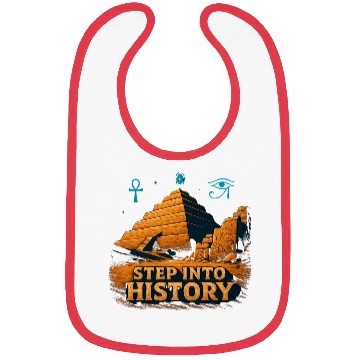 Discover Step into History Bibs