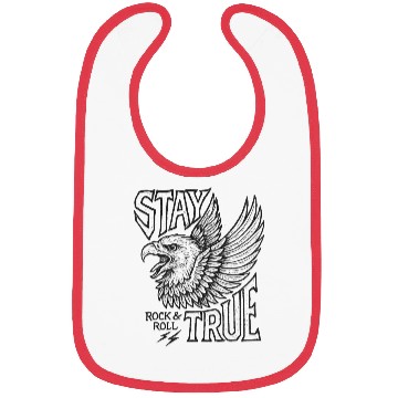 Discover Stay True: Rock and Roll Forever Bibs