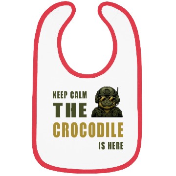 Discover Crocodile In Use - Keep Calm Bibs