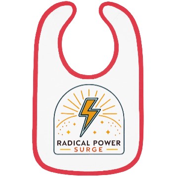 Discover Radical Power Surge Lightning Bolt 80s Bibs