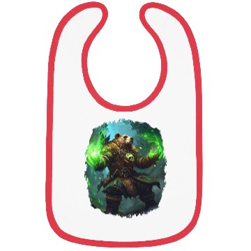 Discover Forest Guardian Channeling Mystic Nature Magic Bibs