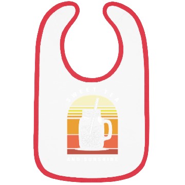 Discover Sweet Tea Lover Morning Drink Bibs