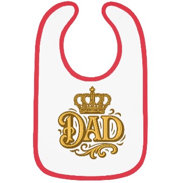 Discover Royal Dad – Crown for Father's Day gift Bibs
