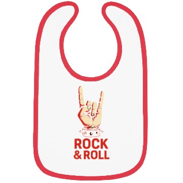 Discover Rock & Roll Hand Sign Bibs