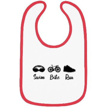 Discover Swim Bike Run Bibs