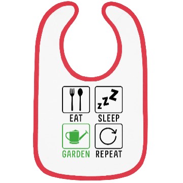 Discover Eat Sleep Code Repeat – Funny Programmer Lifestyle Bibs