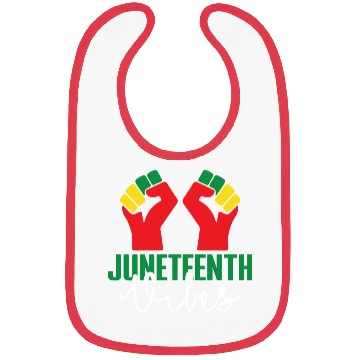 Discover Black Freedom Juneteenth Vibes Bibs