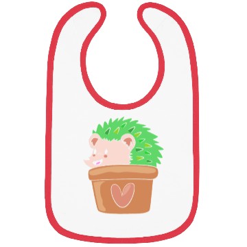 Discover Succulent Plant Hedgehog Bibs