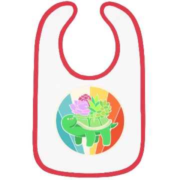 Discover Succulent Plant Turtle Bibs
