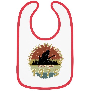 Discover 50th Birthday Rocking the crowd GIT 06/1975 Bibs