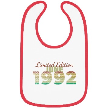 Discover 33rd birthday Limited Edition SCR 06/1992 Bibs