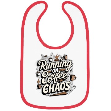 Discover Running on Coffee & Chaos Bibs