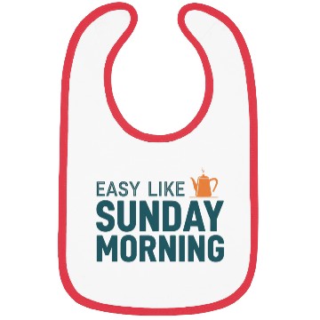 Discover Lazy Sunday Morning Bibs