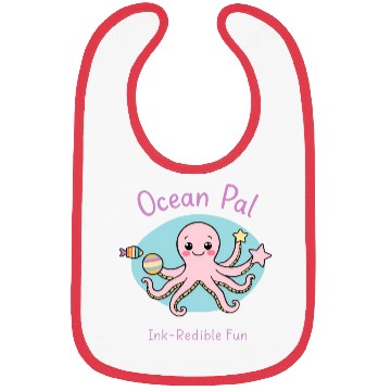 Discover Octopus Splash Party Bibs
