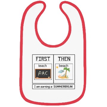 Discover Special Education Teacher First Teach Then Beach Bibs