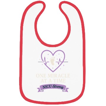 Discover NICU Parent Pride Preemie Warrior Neonatal Bibs