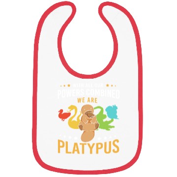 Discover Animal Lover Platypus Bibs