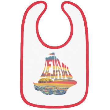Discover Deja Vu Sunset Sailing Adventure with Brain Waves Bibs