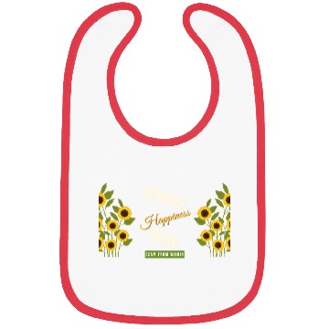 Discover Choose Happiness Sunflower - Daily Positivity Bibs