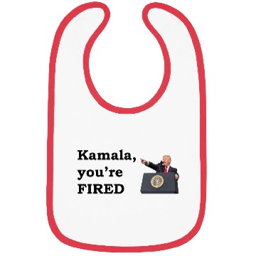 Discover Trump fires Kamala Bibs