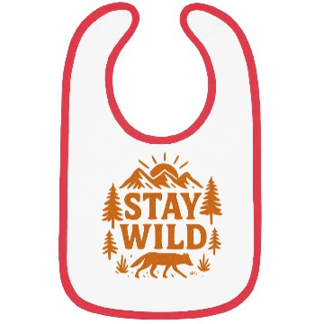 Discover Stay Wild – Nature Adventure Design Bibs