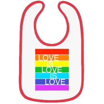 Discover Love is Love is Love Bibs