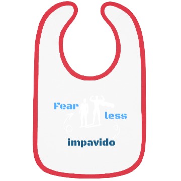 Discover Fearless-Be Brave Bibs