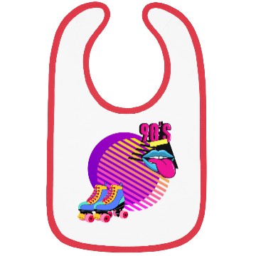 Discover Retro Rollin' Vibes Bibs