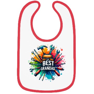 Discover Best Grandad Ever tools design Bibs