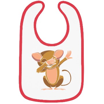 Discover Tarsier Monkey Lover Bibs