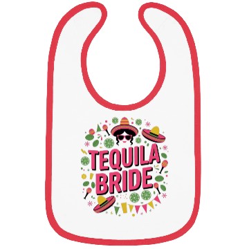Discover Tequila Bride Tribe - Bachelorette party Bibs