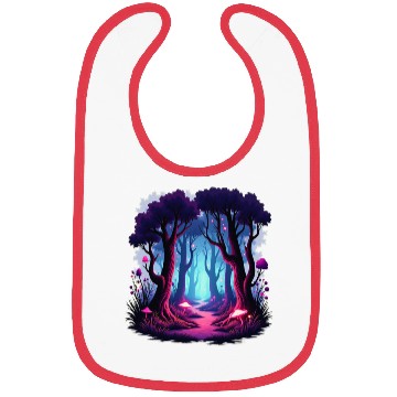 Discover Enchanted Forest Dreamscape Bibs