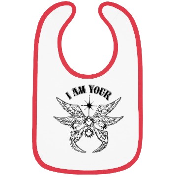 Discover i am your angel Bibs