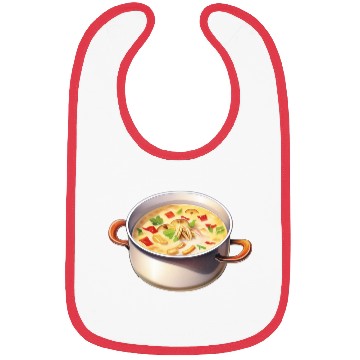 Discover Creamy Bacon Mushroom Soup Bibs