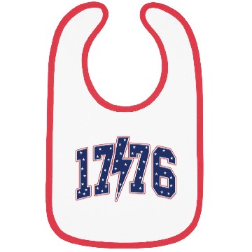 Discover 1776 4th of July Bibs