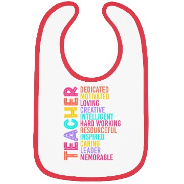 Discover Teacher Back to School Bibs