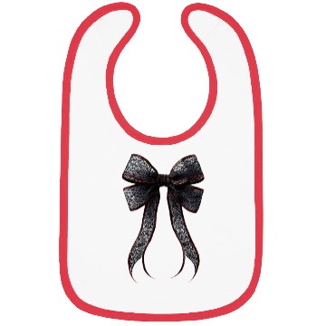 Discover lace bow Bibs