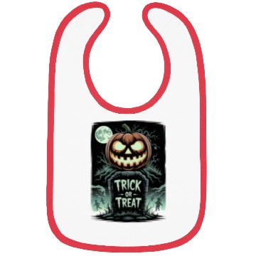 Discover Halloween Horror Scary Thriller Trick Or Treat Bibs
