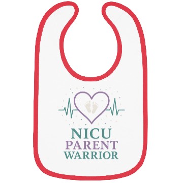 Discover NICU Parent Pride Preemie Warrior Neonatal Bibs