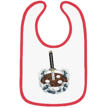 Discover Katana Miso Bowl: Samurai Soup Bibs