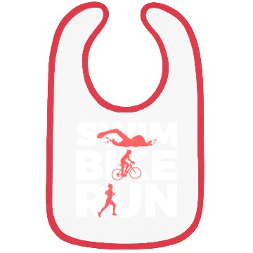 Discover Swim Bike Run Repeat Bibs