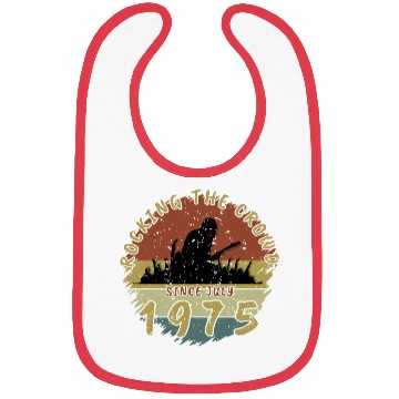Discover 50th Birthday Rocking the crowd GIT 07/1975 Bibs
