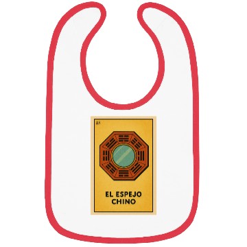 Discover EL ESPEJO CHINO - THE CHINESE MIRROR - LA LOTERÍA Bibs